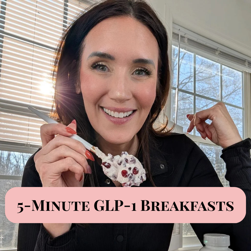 The 5-Minute GLP-1 Breakfast: 30g Protein with Zero Prep (Perfect for Morning Nausea!)